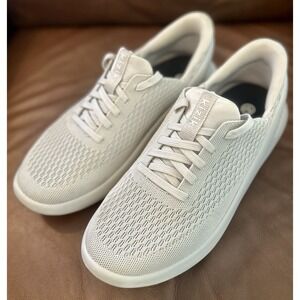 Kizik Unisex Roamer Knit Light Gray Mens 8.5 Womens 10